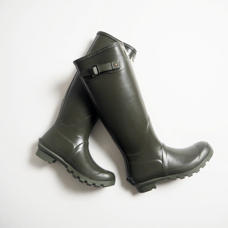 【アウトレット品 50%オフ（訳あり品）】Barbour バブアー レディースレインブーツ WOMENS BEDE BOOTS / OLIVE UK3(EURO 36)