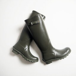 【アウトレット品 40%オフ（訳あり品）】Barbour バブアー レディースレインブーツ WOMENS BEDE BOOTS / OLIVE UK4(EURO 37)