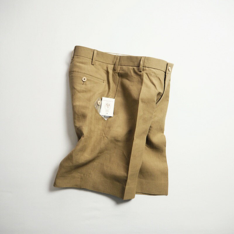 CORDINGS コーディングス リネンショートパンツ IRISH LINEN SHORTS / SAGE GREEN