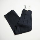 HACKNEY UNION WORKHOUSE ハックニーユニオンワークハウス ワイドトラウザー CAPTAIN TROUSER/NAVY