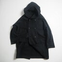 HACKNEY UNION WORKHOUSE ハックニーユニオンワークハウス フィッシャーマンコート FISHERMAN COAT / BLACK