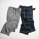 Kinloch Anderson キンロックアンダーソン タータンチェックトラウザー REGIMENTAL PANTS / 2カラー