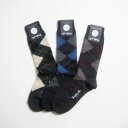 Pantherella パンセレラ アーガイルウールソックス RACTON B59100 / 3カラー