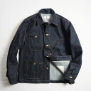 TELLASON STOCK e\XgbN fjJo[I[ COVERALL JACKET / CONE MILLS 14oz NON-SELVEDGE DENIM