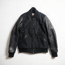 Dehen fB[G f[w X^W A[hWPbg VARSITY JACKET / BLACK