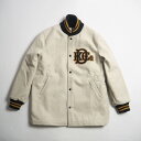 Dehen fB[G f[w X^W J[R[g CAR COAT w/DECORATION / VANILLA BEAN