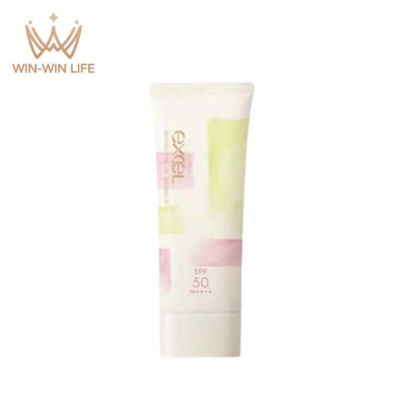 エクセル プロテクティブ UVエッセンス 02 ’23 ベルガモット＆ミュゲ 60g 美容液UV 化粧下地 メイクアップベース UV効果 紫外線カット スキンタッチ処方 肌にやさしいフリー処方 美容液成分 爽やかな香り EXCEL excelのサムネイル