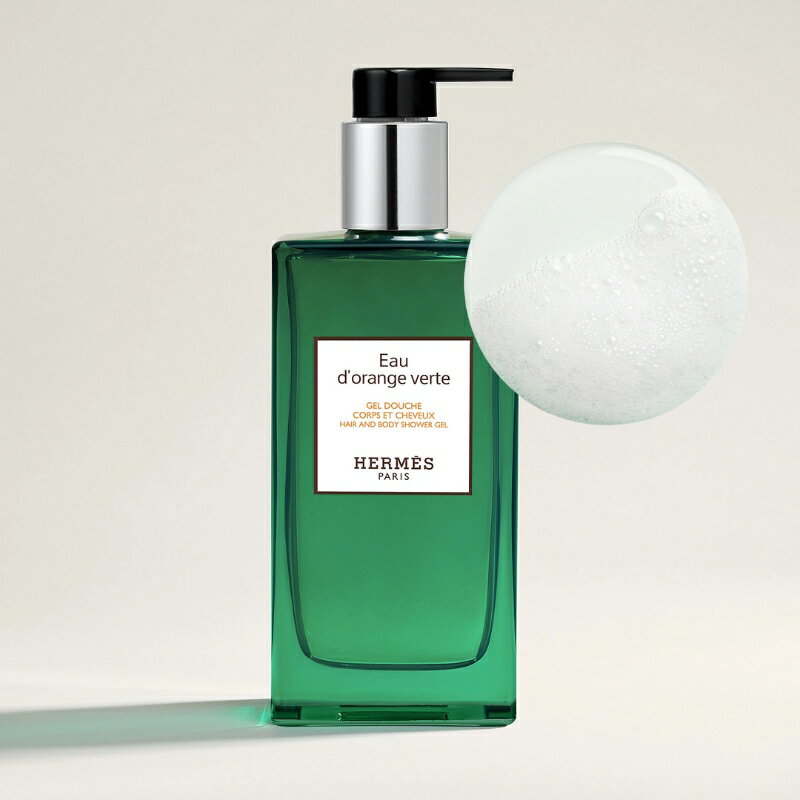 HERMES エルメス ヘア＆ボディ シャワージェル #オー ドランジュ ヴェルト 200ml〈...