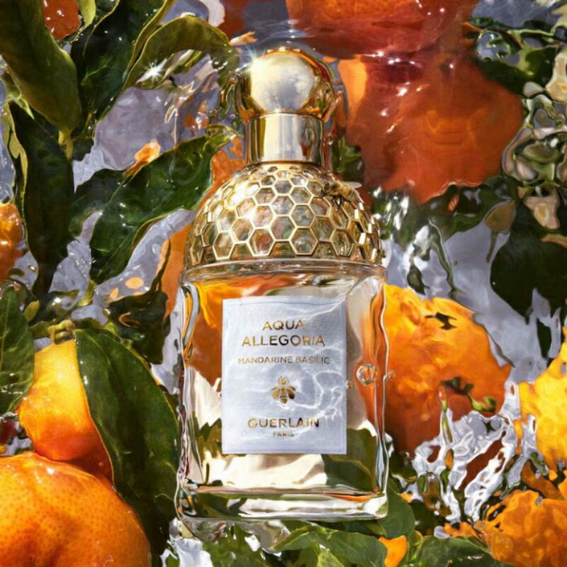 ネコポス速達！ゲラン アクア アレゴリア マンダリン バジリック 1ml ミニサイズ 特製サイズ フランス製正規品 香水 オーデトワレ フレグランス 自然由来成分 濃厚なマンダリンオレンジ香り フレッシュなバジル香り GUERLAIN guerlain