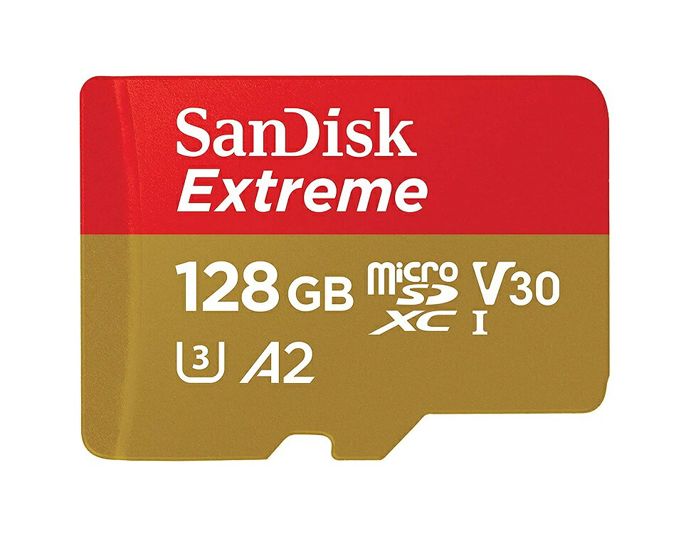 SanDisk マイクロsdカード microSDカード 128GB microsdカード SanDisk サンディスク UHS-I U3 V30 4K A2 10 R:190MB/s W:90MB/s SDSQXAA-128G-GN6MN 海外パッケージ