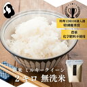 【 先行予約 】【 料理王国100選 入選! 特別優秀賞 受賞! 】 ミルキークイーン 無洗米 2kg 新米予約 令和7年産 無農薬 自然栽培 特別栽培 農家直...