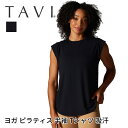 ラスト1点 【70%OFF】トップス TAVI キャップ スリーブ Tee 日本正規品 Cap Sleeve Tee 半袖 フレンチスリーブ カットソー ヨガ ...