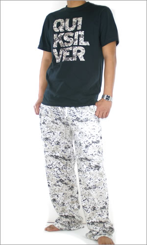 【【QUIK SILVER】クイックシルバーMEN'S TEE&ロングパンツ