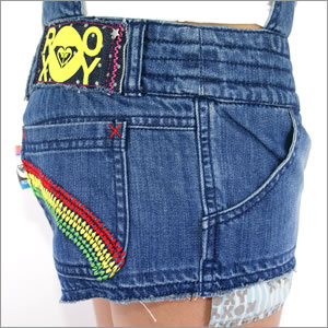【ROXY】オールインワンレディース サロペット(デニム)