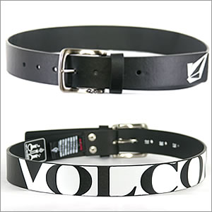 【VOLCOM】ボルコムMEN'S BELT（ベルト）PVC（ポリ塩化ビニル）ベルト29〜35inch対応