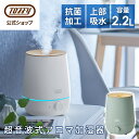 トフィー アロマ加湿器 Toffy トフィー 抗菌 アロマ 加湿器 卓上 超音波 1L ミストボックス 7色 LEDライト アロマ 2Way 精油 アロマオイル エッセンシャルオイル 癒し シンプル デザイン ルームフレグランス プレゼント ギフト TW オフィス おしゃれ かわいい ラドンナ