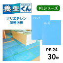 第一大宮 養生くん PEシリーズ ［PE-24］ 30枚 厚さ2.4mm 910mm×1820mm 送料無料 プラスチック養生ボード プラダン ポリエチレン 低発泡板 床養生 壁養生 水洗い 保護 引越 搬入 建設現場 工場