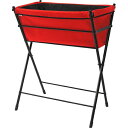 タカショー ベジトラグ ポピーGO レッド VGT-PG01R 約幅65cm×奥行42.5cm×高さ81.5cm フェルトプランター 家庭菜園 【法人様限定商品...