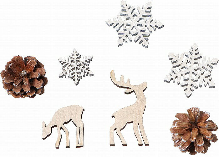 クリスマス ノエルオーナメントパック【2セット】ツリー リース 飾り オーナメント 手作り デコレーシ..