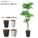 パキラポット GLPS-1522 180cm 人工観葉植物 鉢付観葉植物 フェイクグリーン 造花