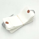布荷札 荷札 120mm×60mm 針金付き布荷札 1000枚単位