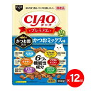 【賞味期限間近】いなば CIAO プレミアム かつお節入り かつおミックス味 500g ×12袋 いなばペットフード 猫用フード 国産【賞味期限 2025.10...