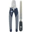 【在庫処分SALE】 Porta ポルタ ネイルハサミカッター ヤスリ付き ツメ切り ハサミ W25997