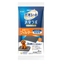 デオシート 消臭ラボ トイレシステム 抗菌ドライフィルター レギュラー 取替用 4枚入 犬用トイレ フィルター 室内 防臭 ユニ・チャームペット