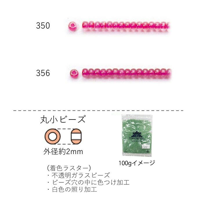 ۏr[Y 2`2.3mm(FX^[)@NO.350`356 100g eʃpbN@(NO.350 356 )@yg[z[r[YFt@Ng[z (TOHO OXr[Y p[c)