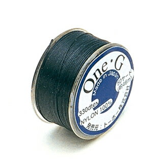 ビーズステッチ専用糸 黒【トーホービーズ公式：ファクトリー直送】