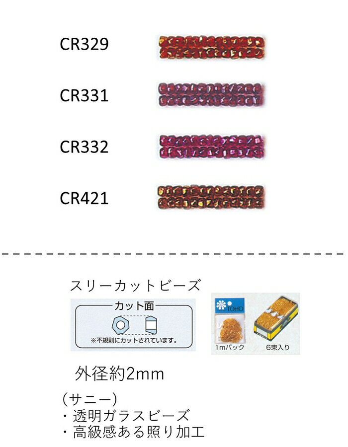 ꡼åȥӡ ( 2.02.2mm)ˡ̤1mѥå(680γ) (NO.CR329 CR331 CR332 CR421 )ڥȡۡӡեȥ꡼ľ (TOHO 饹ӡ ѡ)