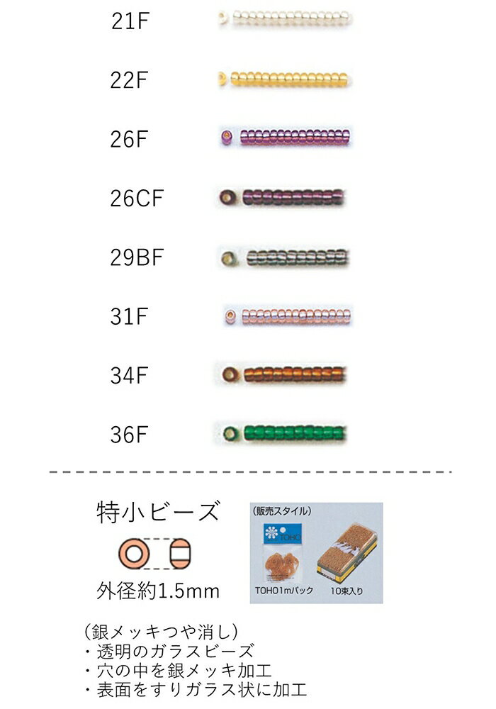 r[Y (O`F1.5mm)@⃁bL@ʂ100mpbN(96,000) (NO.21F 22F 26F 26CF 29BF 31F 34F 36F)@yg[z[r[YFt@Ng[z (TOHO OXr[Y p[c)