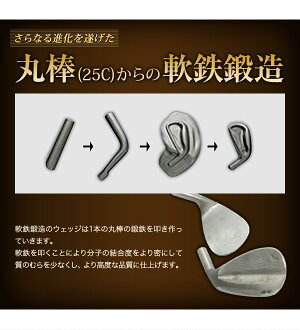 ウェッジ軟鉄鍛造ウェッジ東邦ゴルフ「匠」FORGEDforgedウエッジクラブ「左」(52°56°58°)工場直売(東邦ゴルフ・アイアン)/ゴルフクラブ姫路ウェッジ通販