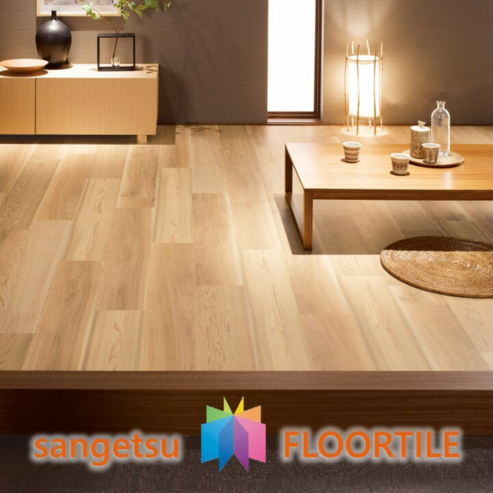 【ケース売】ウッド床材 木目 杉 152.4×914.4×2.5mm WD2102 サンゲツ フロアタイル ウッド WOOD 「SANGETSU FLOORTILE 2023-2026」 1