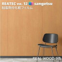 粘着剤化粧フィルム リアルウッド WOOD 幅122cm リアテック サンゲツ REAL WOOD SANGETSU カッティングシート 粘着シート 壁紙 クロ...