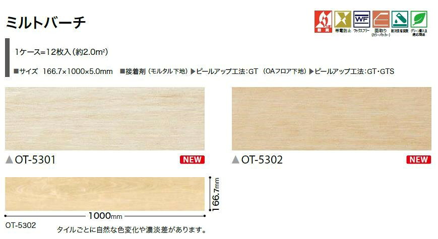 【8月限定エントリーで最大100%Pバック】サンゲツ 置敷き帯電防止ビニル床タイル O...
