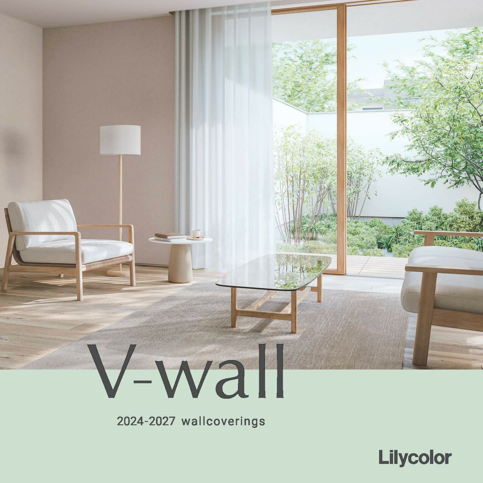 のりなし国産壁紙 リリカラ クロス 不燃 準不燃 防かび Lilycolor V-ウォール2024-...