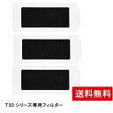 T30 シリーズ専用フィルター3個入り 互換品 FOR Ecovacs エコバックス DEEBOT T30 OMNI/T30 PRO OMNI対応 フィルター 消耗品 アクセサリ 交換備品【送料無料】