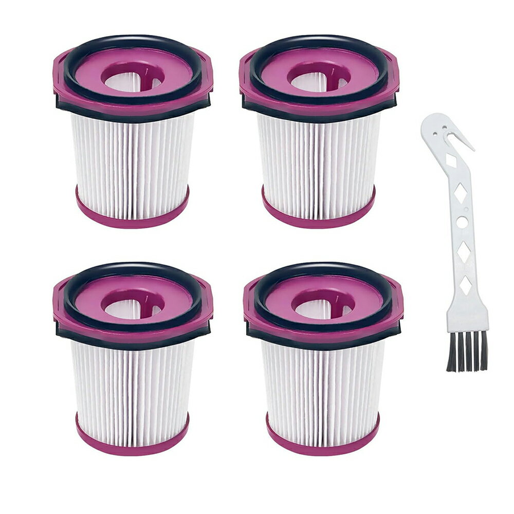 Shark シャーク EVOPOWER SYSTEM NEO+ / NEO / NEO II+ / NEO II フィルター4個 +お手入れ用ブラシ1個互換品 XFFCJ200に対応 交換用 付属品