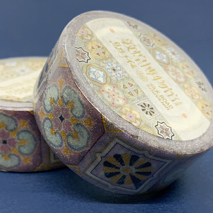 敦煌 博物館 マスキングテープ【 中国 輸入 】ミュージアムグッズ デザイン マステ 雑貨 文具 幅広 半..