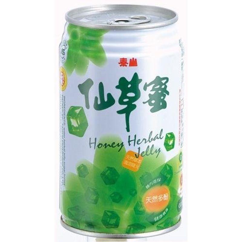 商品詳細 【商品名】 泰山 仙草蜜 飲料（ センソウミツ ジュース ） 【原材料】 仙草ゼリー、蜂蜜、砂糖、水 【内容量】 330g/缶 【賞味期限】 商品パッケージに記載 【原産国】 中国 【保存方法】 直射日光を避け、常温で保存してください 【商品説明】 薬草である仙草のエキスが入ったドリンクです。