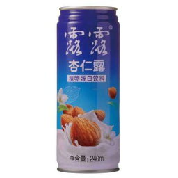 10瓶入 天然杏仁露 露露 天然杏仁露 アーモンド 飲み物清涼飲料 ドリンク中華飲料 中国ジュース 240ml*10瓶