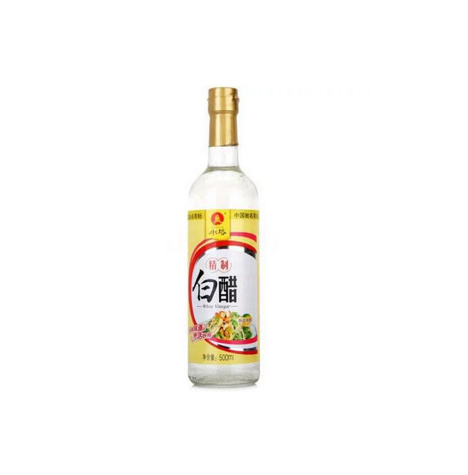 白酢 山西 白醋 水塔 お酢 調味料 中華物産 中華調味料 500ml *2本