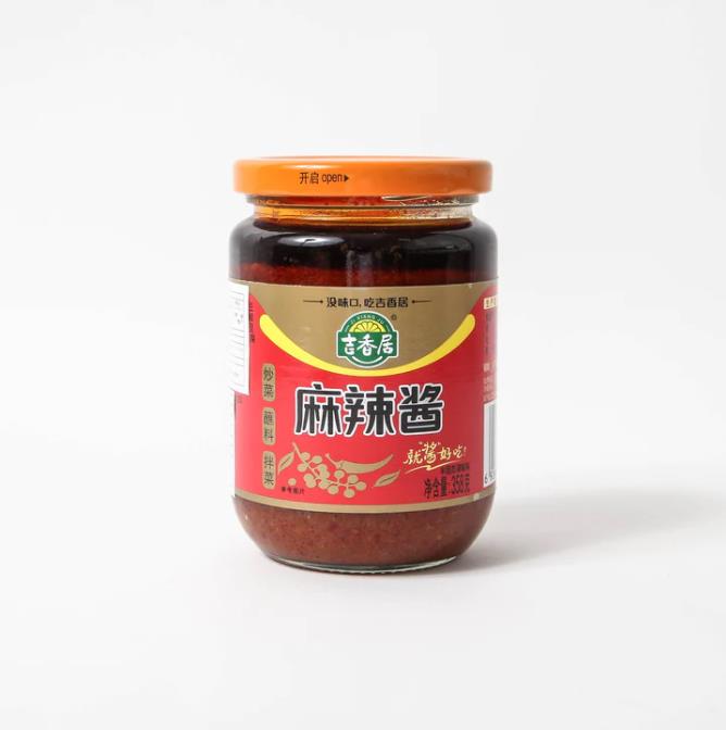 2点セット 吉香居 麻辣醤 チリソース 中国名産 中華料理 中華食材人気調味料 358g*2本