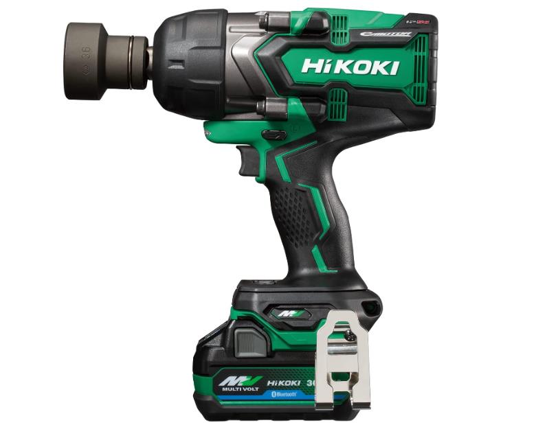 HiKOKI(ハイコーキ) 36V 充電式 インパクトレンチ 四角ドライブ19mm 蓄電池2個 充電器 ケース付き WR36DF(2XPSZ) 正規品