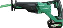 HiKOKI(ハイコーキ) 18V 充電式 セーバソー レシプロソー 蓄電池 充電器 ケース付 CR18DBL(LXPK) 正規品