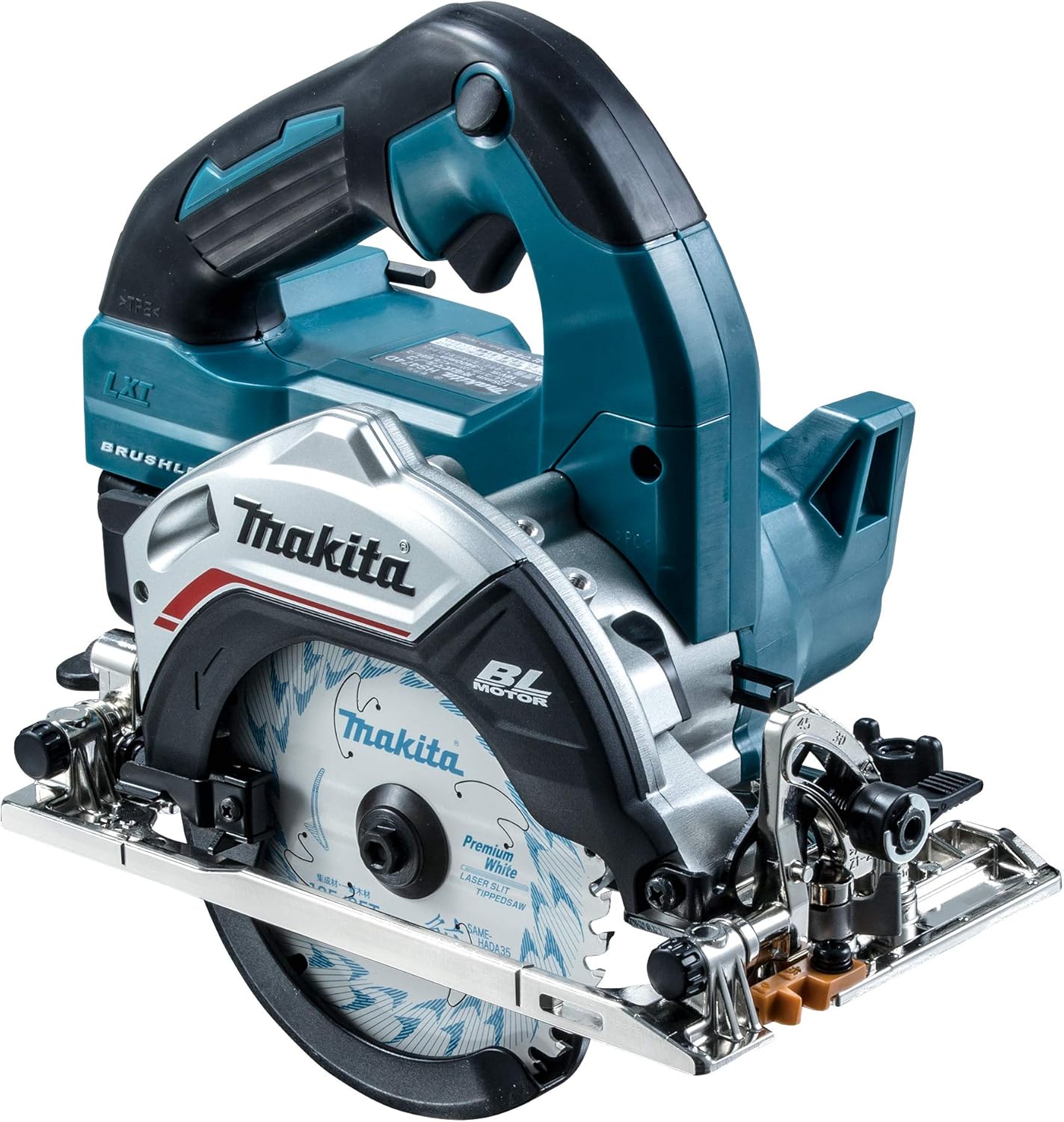 マキタ(Makita) 125ミリ充電式マルノコ 18V6Ah バッテリ2本・充電器・ケース付 HS474DRGX 正規品