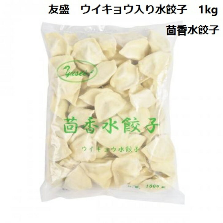 水餃子 茴香水餃子 2袋セット ウイキョウ入り 友盛 餃子 水餃子 中国 料理 中華料理人気商品 ガチ中華 冷凍 メシトモ 調理簡単 1kg×2袋
