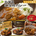 【新着】 JAふらの 北海道ご当地カレー 3種お試しセット レンジ対応パウチ ビーフカレー ポークカレー スープカレー レトルトカレー インスタントカレー