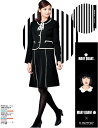 MARY QUANT　×　U-FACTORY　コラボ商品　白と黒は相思相愛　ジャケットとワンピースの2点セット　M43011　M53011　マリークヮント　ユーファクトリー